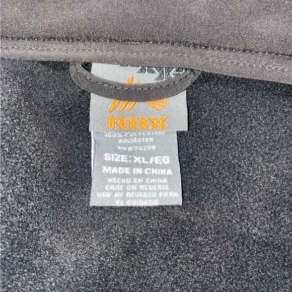 SOLD. NWT Women's RBX Athletic Black Jacket Size XL - Picture 6 of 6